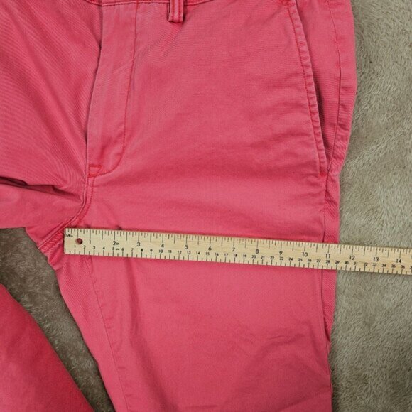Polo Ralph Lauren Stretch Straight Fit Washed Chino Pant Men's Size 34x30 Pink - Picture 7 of 16